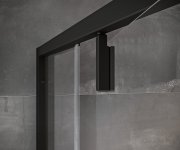 Sprchový kout Nexty NSKK3 - NSKK3 80x80, černá+transparent 3O644300Z1