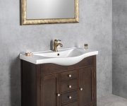 Aqualine Zara 100 Keramické Umyvadlo Nábytkové 99,5x46,5cm, Bílá