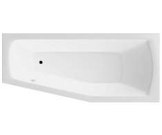 Aqualine Opava Vana 170x70x44cm, Pravá, Bílá