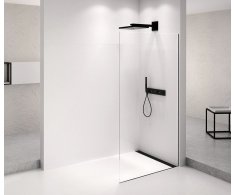 Polysan Architex Black Matt Sprchová Zástěna 862mm, čiré Sklo
