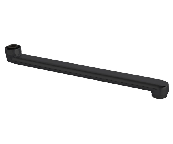 Aqualine Výtokové Ramínko K baterii, 320mm, Ploché, černá Mat