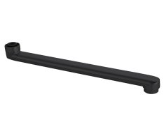 Aqualine Výtokové Ramínko K baterii, 320mm, Ploché, černá Mat