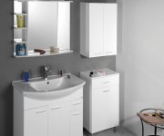 Aqualine Zoja/keramia Fresh Skříňka Horní 50x76x23cm, Bílá