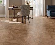 Dlažba jako dřevo Sant Agostino Ricordi Classic 02 90x90 Rett. - hnědá