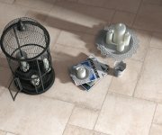 Retro dlažba Cerdomus Cottage Bianco 20x20 - béžová