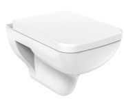 Creavit Bene Wc Sedátko, Soft Close, Bílá/chrom