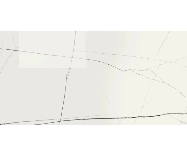 Dlažba jako mramor Settecento Reverse Crystal Lappato 30x60 Rett. - bílá