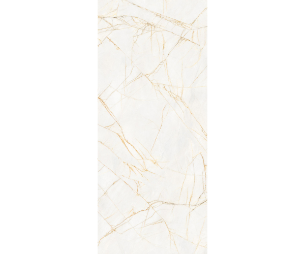Dlažba jako kámen Flaviker Supreme Hedonism Golden Spider 3D 120x280 Luc. Rett. - bílá