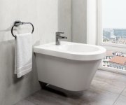 Bidet Chrome - Bidet Chrome, závěsný, bílá X01450