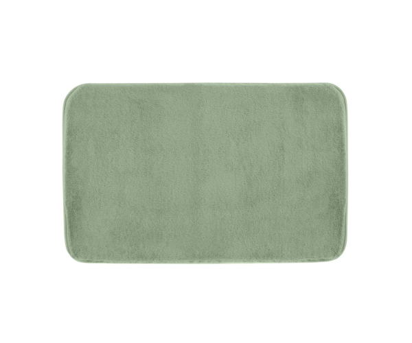 Gedy Fuzzy Koupelnová Předložka, 60x100cm, 100% Polyester, Protiskluz, Zelená