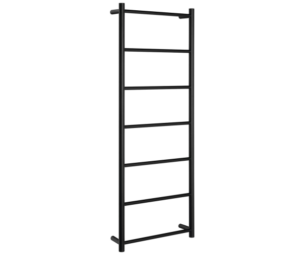 Sapho Shick Nástěnný Sušák Ručníků 500x1344 Mm, Kulatý, černá Mat