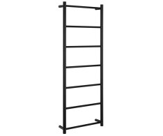 Sapho Shick Nástěnný Sušák Ručníků 500x1344 Mm, Kulatý, černá Mat