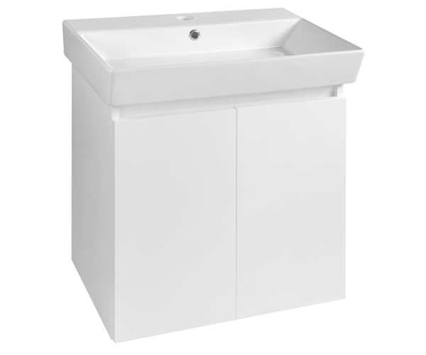 Aqualine Paneda Umyvadlová Skříňka 55x55x34,2cm, Bílá