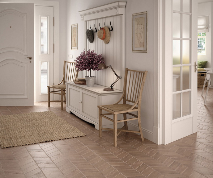 Realizace Dlažba se vzhledem parket Equipe Hexawood