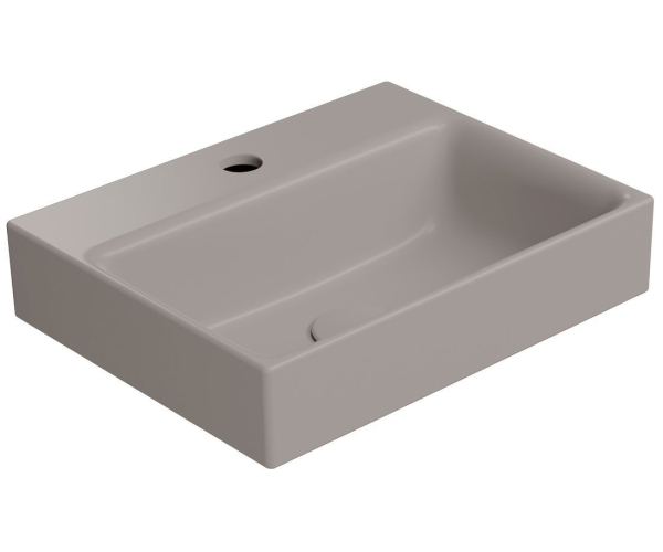 Gsi Nubes Keramické Umyvadlo 40x32cm, Tortora Mat