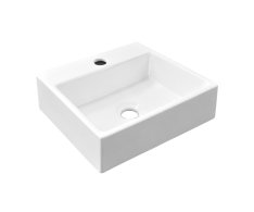 Mereo Umyvadlo Na Desku I Zavěšení Bez Přepadu, Trino, 330x290x110 Mm, Keramické
