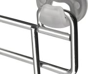 Aqualine Chrom Line Drátěná Rohová Polička Dvojitá, Chrom
