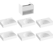 SD Lite 60 skříňka pod umyvadlo - SD Lite 60 skříňka pod umyvadlo bílá X000001855
