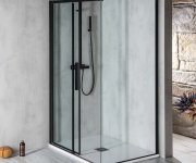 Polysan Altis Black Obdélníkový Sprchový Kout 1200x800 Mm, L/p Varianta