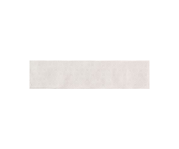 Retro dekor El Barco Sirocco White DECOR 7,5x30 Glossy - bílá