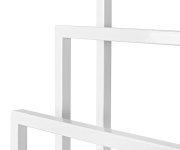 Aqualine Stojan Na Ručníky 450x860x210mm, Bílá Mat