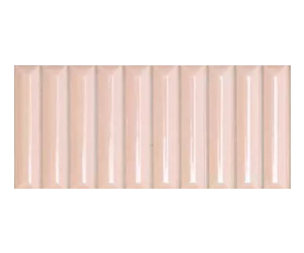Retro obklad Tonalite Hashi Rosa 10x30 - růžová