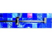 Sprchová Tyč  Moon, Délka 60cm, Průměr 18mm - Chrom - Blistr 02130CBL