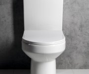 Aqualine Vermet Wc Kombi, Spodní/zadní Odpad, Bílá
