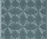 Vzorovaný dekor Aleluia Urban Atelier Decor Glam Atlantico 10x10 - tyrkysová