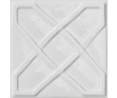 Settecento Chelsea Pure White Dec. Square 15x15