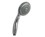 Sprchový Set (5-polohová Sprška,dvouzámková Superpevná Kovová Hadice 150 Cm, Držák),  Blistr PR-SET1