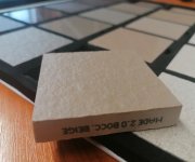 Protiskluzná dlažba jako beton Gigacer Made 2.0 Beige 60x60 Boc. Rett. - hnědá (skladem)