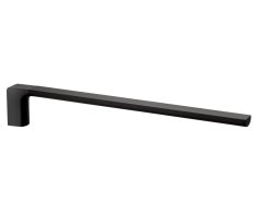 Gedy Pirenei Pevný Držák Ručníků 410mm, černá Mat