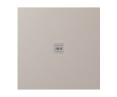 Polysan Treneca Vanička Z Litého Mramoru S Možností úpravy Rozměru, 100x100cm, Béžová Mat