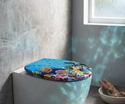 Aqualine Funny Wc Sedátko S Potiskem Oceán