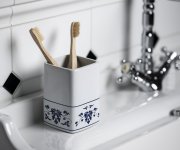 Gedy Cixi Sklenka Na Postavení, Porcelán, Bílá/modrá