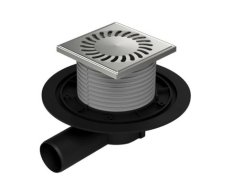 381a-pv Boční D50 Univerzální, Nerezová Mřížka 122x122mm