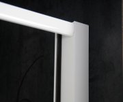 Aqualine Amico Sprchové Dveře Výklopné 1040-1220x1850mm, čiré Sklo