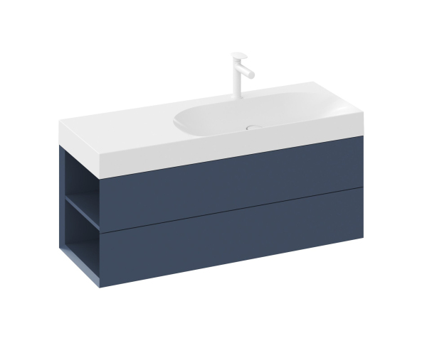 SD Lite 120 L/P skříňka pod umyvadlo - SD Lite 120 L skříňka pod umyvadlo Deepsea Blue