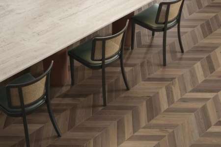 Flaviker Four Seasons Chocolate Chevron 7,5x40,7