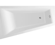 Aqualine Metuje Vana 160x100x42cm, Levá, Bílá