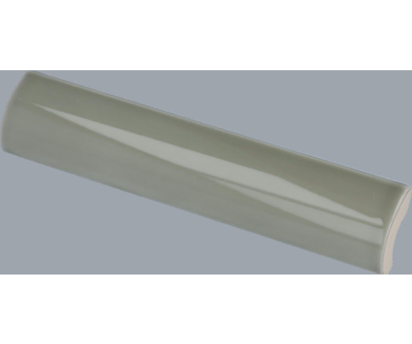 Sokl Equipe Masia Olive Pencil Bullnose 3x15 - zelená