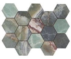 Cifre Lixium Hexagon Ample Jade 32,5x22,5 Luc. Rett.