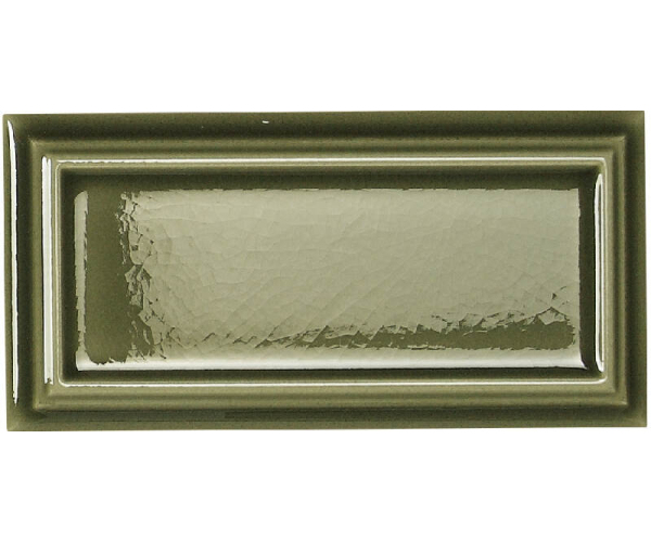 Obklad APE Hamptons Orient Victorian Green Crackled 6,5x13 - zelená