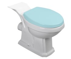 Aqualine Antik Wc Kombi Mísa, 35x72cm, Zadní Odpad, Bílá