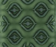 Vzorovaný dekor Aleluia Urban Atelier Decor Glam Bosque 10x10 - zelená