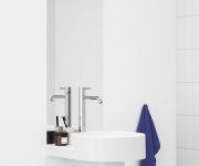 Umyvadlová stojánková baterie Espirit ES 015.00 - ES 015.00CR Umyvadlová stojánková baterie 340 mm bez výpusti, chrom X070194
