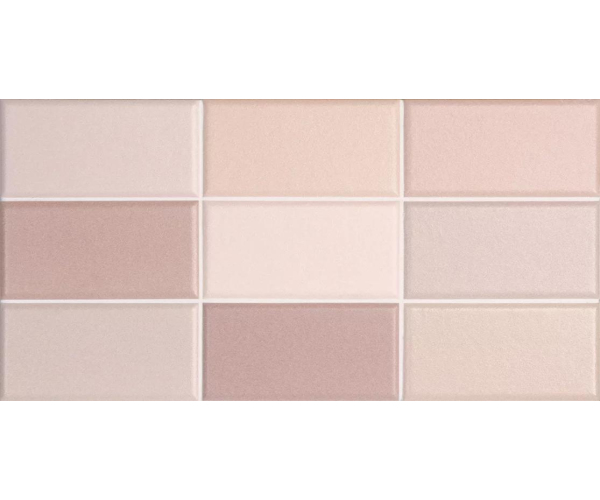 Obklad Equipe Matelier Lagune Rose 7,5x15 - růžová (skladem)