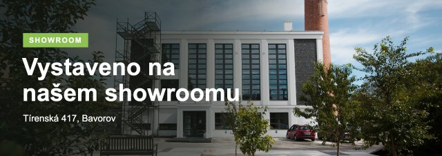 Vystaveno na našem showroomu