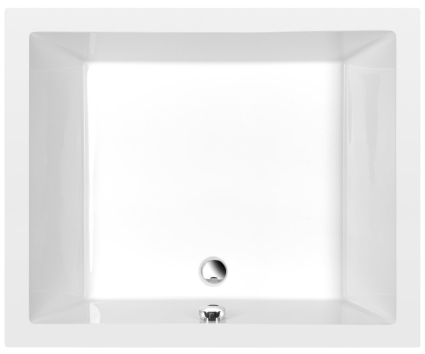 Polysan Deep Hluboká Sprchová Vanička S Konstrukcí, Obdélník 110x90x26cm, Bílá